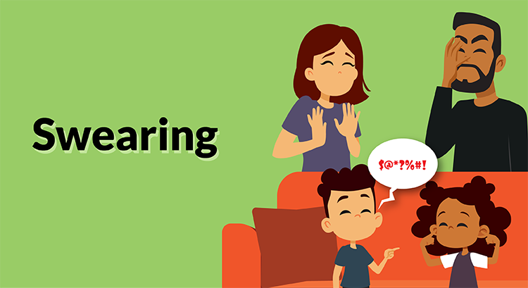 The curse of children swearing